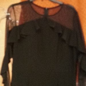 R And M Richards Black Jumpsuit